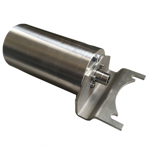 Привод воздух-пружина для дискового затвора 25x85x9.5 мм AISI 304